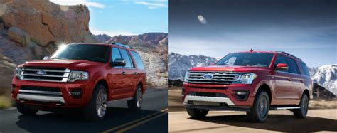 2018 Vs 2017 Expedition Side By Side Video Comparison Ford