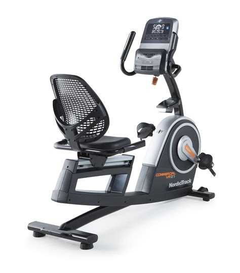 This seat helps to avoid any bad back aches and is particularly helpful in reducing the soreness in the muscles. NordicTrack Recumbent Bike Commerical VR 21 - Almac Sports