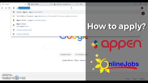 How To Apply In Appen And Onlinejobsph Youtube