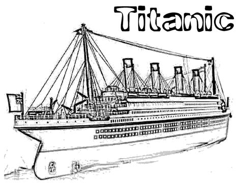 Titanic Movie Coloring Pages Ideas
