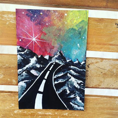 Diy Painting on Black Canvas - Instructables