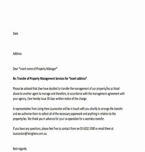 Change Of Ownership Request Letter