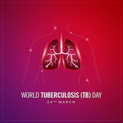 Premium Vector World Tuberculosis Day Tb Day Vector Illustration