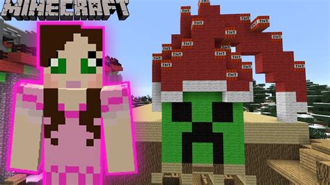 Pat And Jen Popularmmos Minecraft Exploding Creeper Ride Merry