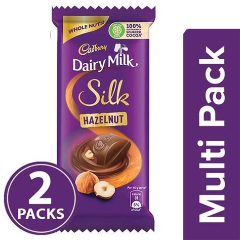 Buy Cadbury Dairy Milk Silk Hazelnut Chocolate Bar Online At Best