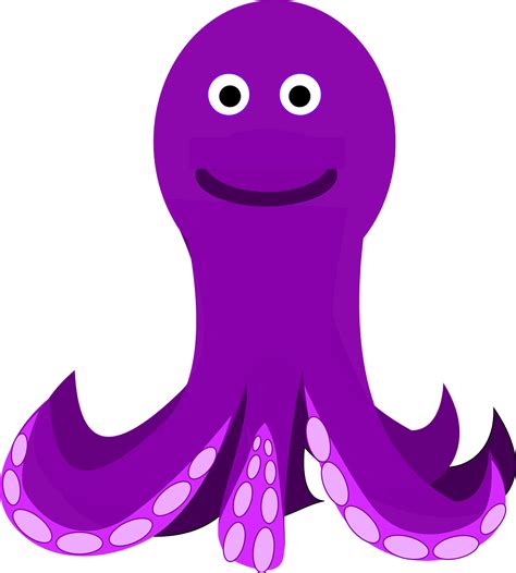 Download Octopus Purple Happy Royalty Free Vector Graphic Pixabay