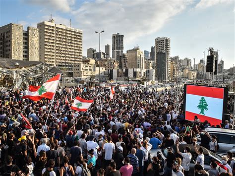 Mass Protests Have Followed The Beirut Explosion Whats Next Npr