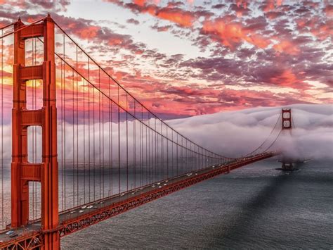 The History Of San Franciscos Landmark Golden Gate Bridge As It Turns