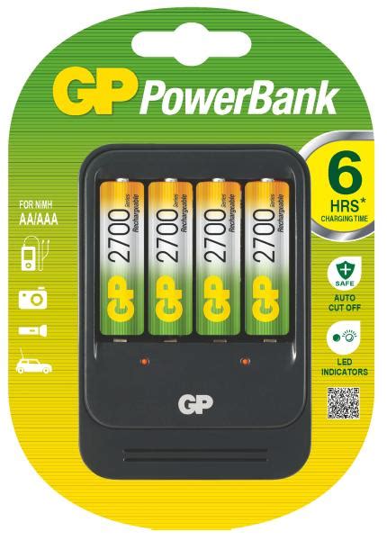 Gp Power Bank 570 Nabíječka Pb570 4x Aa 2700 Mah 7hod