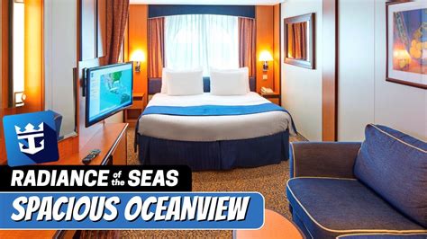 Radiance Of The Seas Spacious Oceanview Stateroom Tour And Review 4k