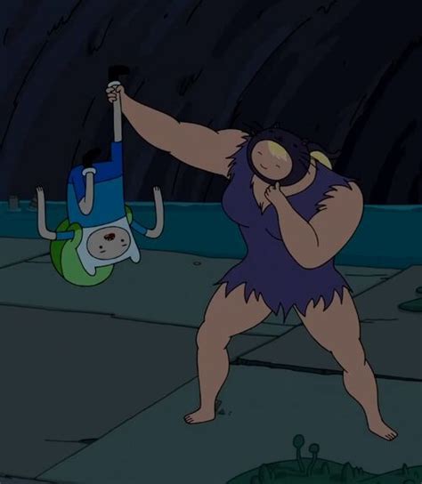 Image S3e14 Susan Holding Finn By One Leg The Adventure Time