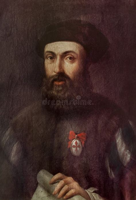 Ferdinand Magellan Portrait Redactionele Stock Foto Image Of Oceaan