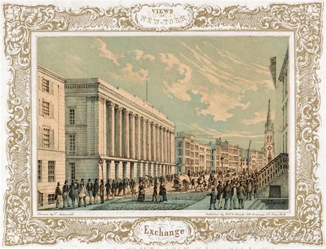 New York Exchange Nyc In 1850