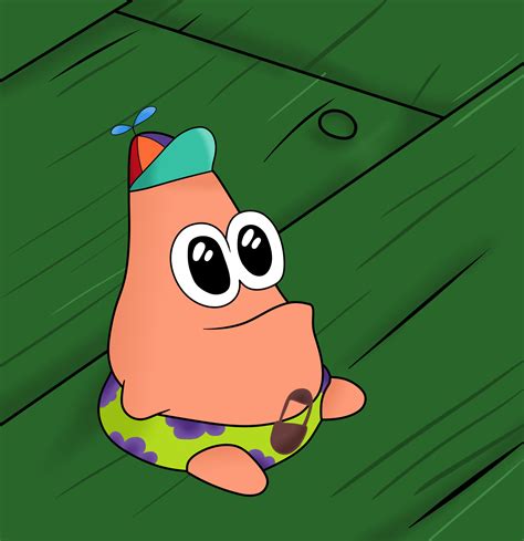 Redesigned Baby Patrick Rspongebob