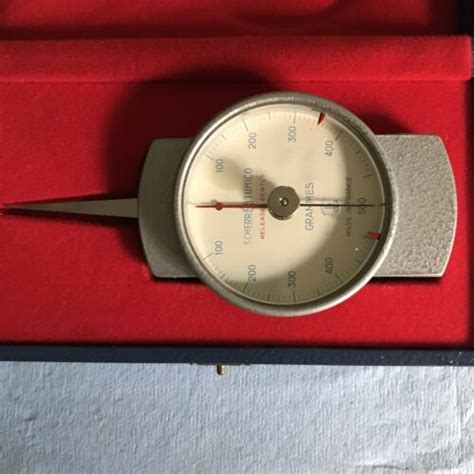 Scherr Tumico Dynamometer Dial Tension Force Gage 100 500 Grams