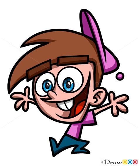 The right side should be flatter. How to Draw Timmy Turner, Cartoon Characters - How to Draw ...
