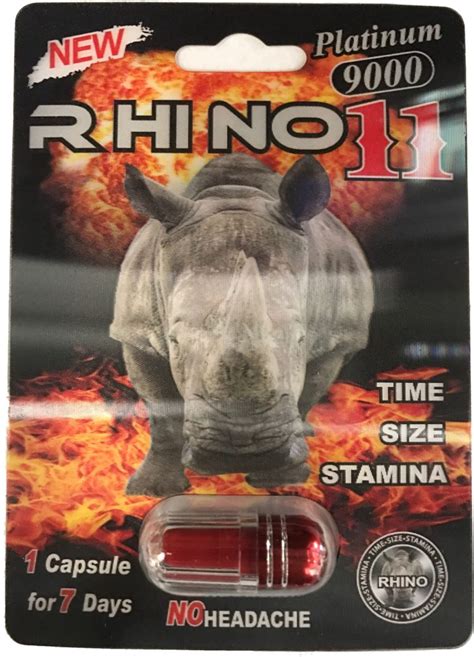 Rhino 25 Titanium 8000 Male Sexual Enhancement Pill Rhino Platinum