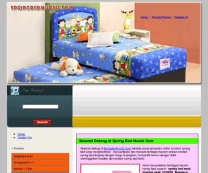 Harga spring bed more special than others. Springbedmurah.com: Spring Bed Murah Dot Com :. Jual ...