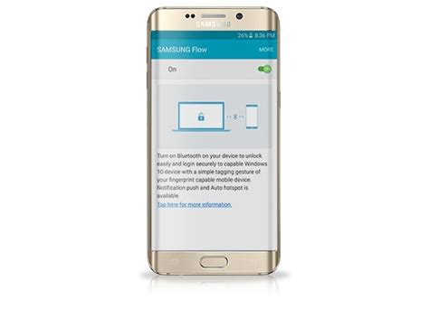 Transfer Content Between Devices With Samsung Flow Samsung Support Uk