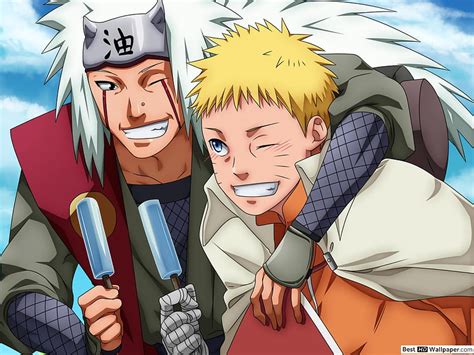 Kickass Anime Naruto Bergerak Background Naruto And Jiraiya Popsicle