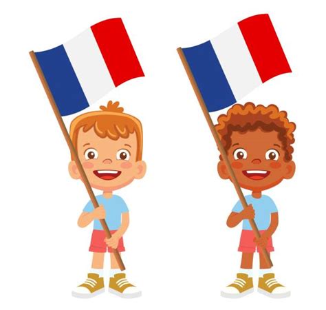10 Clip Art Of Waving French Flag Stock Illustrations Royalty Free