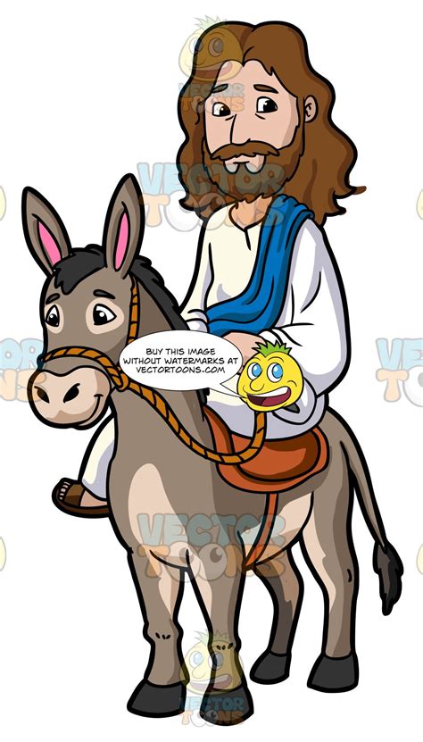 Jesus Riding A Donkey Clipart 10 Free Cliparts Download Images On
