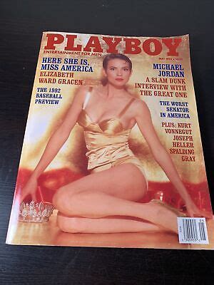Miss America Elizabeth Ward Gracen May Playboy Magazine Michael