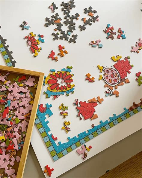 Le Puzz Taps Into Playful Nostalgia With Its Retro Style Jigsaws — Colossal