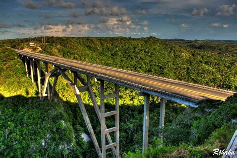 The Highest Bridge In Cuba The Bridge Of Bacunayagua Matanzas