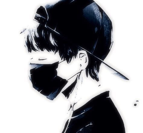 Anime Pfp Boys Mask Mask Anime Boy Pfp Mask Boy Sticker By Skyzodesu