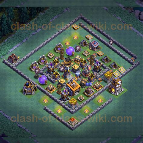 Best Builder Hall Level 8 Base Clash Of Clans Bh8 4