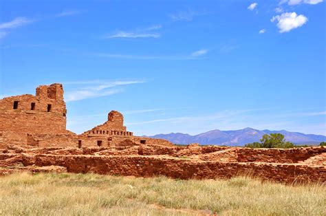 Sunshine Nomads Salinas Pueblo Missions National Monument Ancient