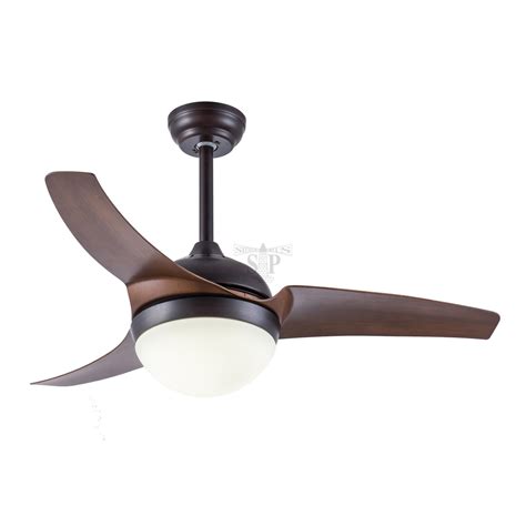 Aluminium ceiling fans with light feature lightweight blades with very slim profiles. GOLD LUX 3309B 42-inch Decorative Ceiling Fan c/w LED ...