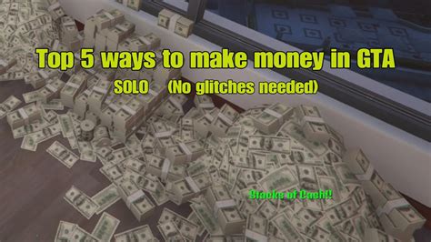 Stocks are the best way to make single player this page features all the tips and hints we have to help you make more money in grand theft auto 5 and should be read in conjunction with our stock. GTA 5 Online Top 5 Ways to Make Money * SOLO * ( no money glitch necessary ) - YouTube