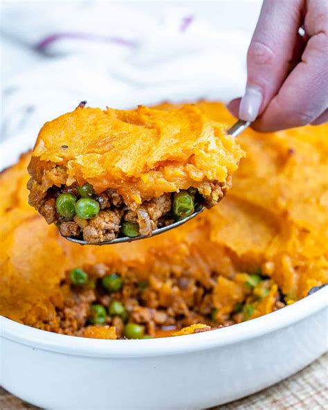 Healthy Sweet Potato Shepherd S Pie Recipe Healthy Fitness Meals