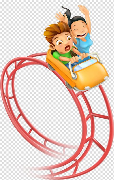 Roller Coaster Animated Clipart