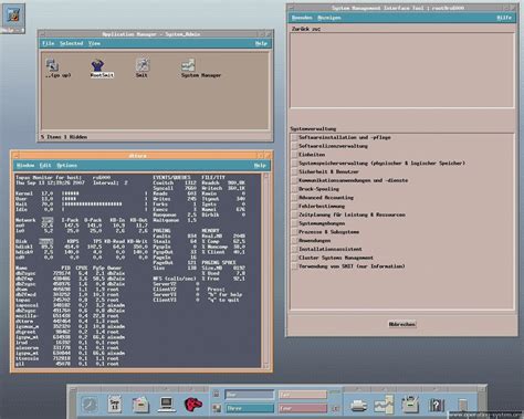 Unix Operating System Screenshots