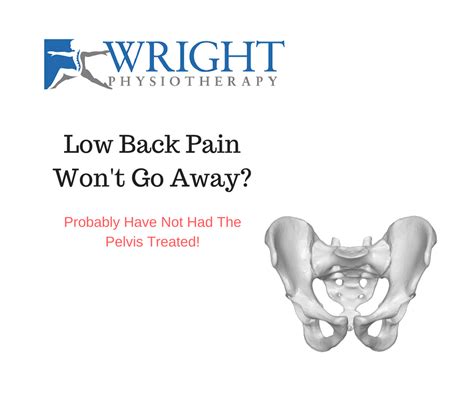 Pelvic Girdle Dysfunction And Low Back Pain Wright Physiotherapy In