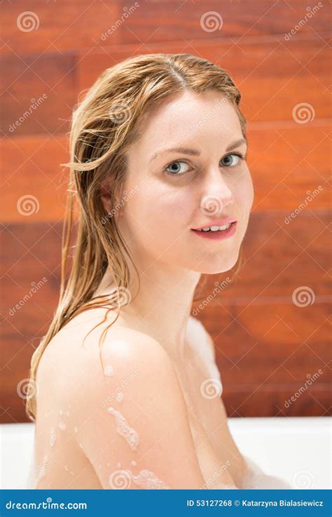 Woman In Bathing Suit Royalty Free Stock Photography Cartoondealer