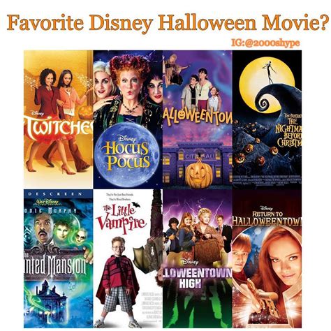Which One Is Your Fave 00s 90s Disney Halloween Movies Disney