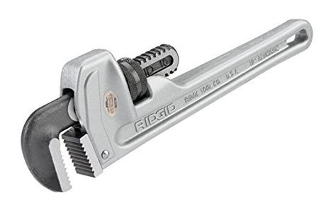 Ridgid 31095 Model 814 Aluminium Straight Pipe Wrench 14 Inch Plumbing