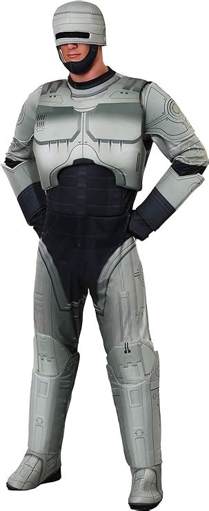 Amazon Com Adult Robocop Costume Futuristic Cyberpunk Costume For Men