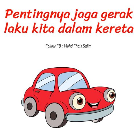 Jangan Leka Penting Mak Ayah Jaga Percakapan Dalam Kereta Jika Bersama