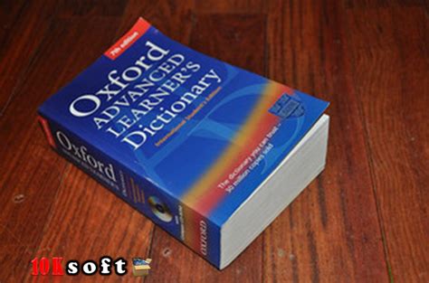 It focuses on learners' need to understand and use words correctly, and to develop their core language skills. Oxford Advanced Learners Dictionary Free Download - 10kSoft