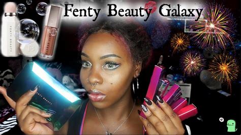 Fenty Beauty Galaxy Collection Full Face Makeup Tutorial And Review
