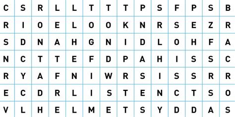 Road Safety Word Search Free Printable Activity Sheet