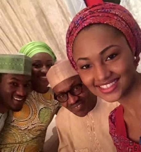 Wishing the young man evil just because you disagree with his father's style of leadership or government, his policies. Photo Of President Buhari With Three Of His Children ...