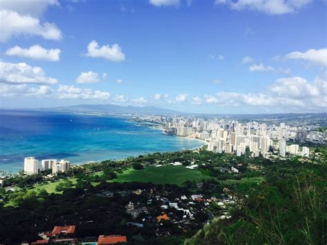 The Panoramic View Of Waikiki From The Top Of Diamond Head Trip101