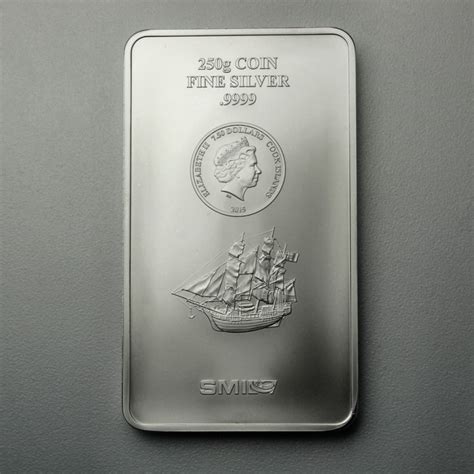 Cook Islands Smi 999 Silver Bar Coin Bar 250 Grams 75 Catawiki