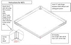 Some vents push out more air than is wanted or blow the air directly over the wrong space causing discomfort. Clear Linear Diffuser & Air Diverter | 1800Ceiling ...